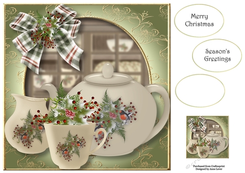 The Christmas Kitchen - A Festive Cuppa 8x8