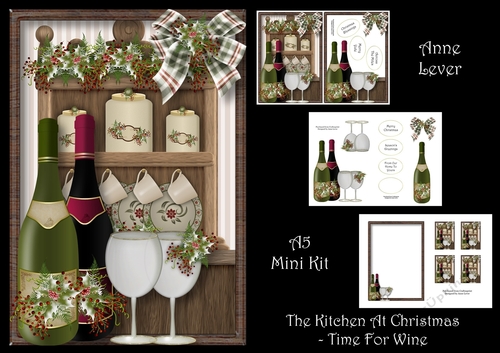 The Kitchen At Christmas - Time For Wine