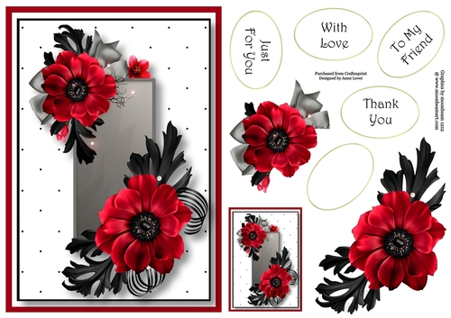 The Red Poppies A5