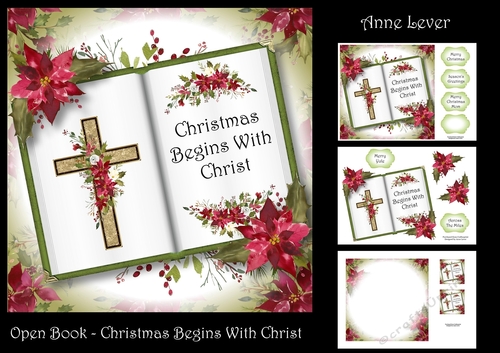 Open Book - Christmas Begins With Christ