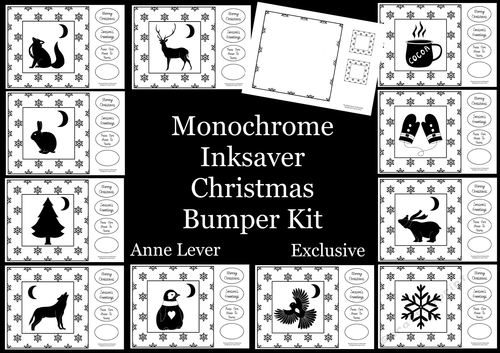 Monochrome Ink Saver Christmas Exclusive Bumper Kit