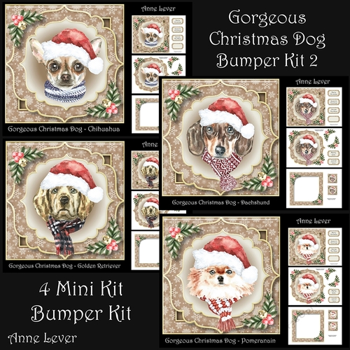 Gorgeous Christmas Dog Bumper Kit 2