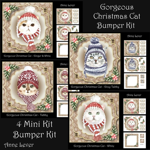 Gorgeous Christmas Cat Bumper Kit