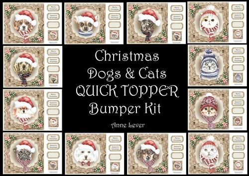 Christmas Dogs & Cats Bumper Kit