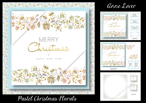 Pastel Christmas Florals