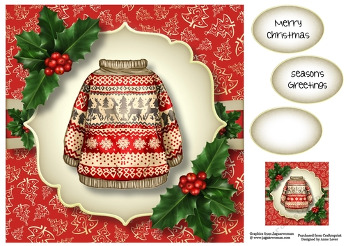 The Red Christmas Jumper 8x8