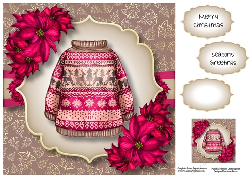 The Pink Christmas Jumper 8x8
