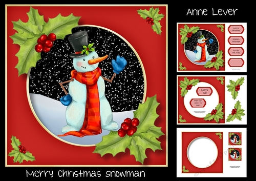 Merry Christmas Snowman