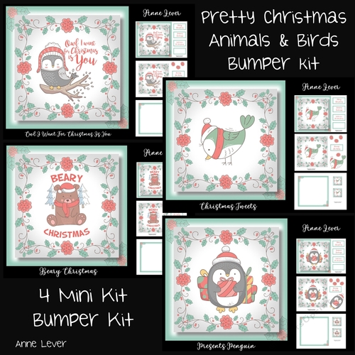 Pretty Christmas Animals & Birds Bumper Kit