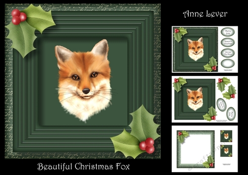 Beautiful Christmas Fox