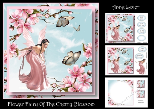 Flower Fairy Of The Cherry Blossom