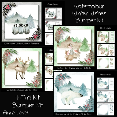 Watercolour Winter Wishes Bumper Kit