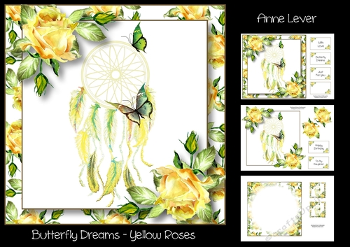Butterfly Dreams  -  Yellow Roses