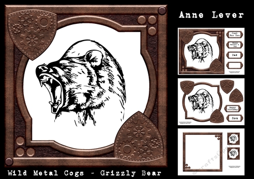Wild Metal Cogs - Grizzly Bear