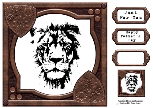 Wild Metal Cogs - Lion 8x8