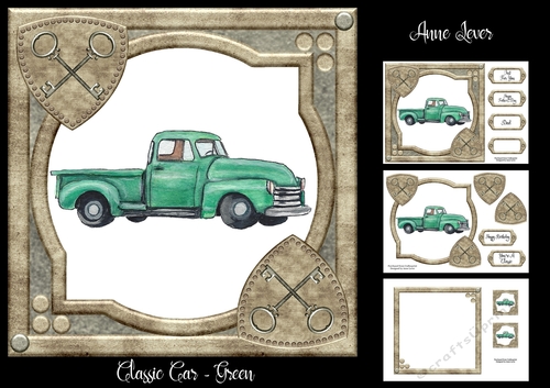 Classic Car - Green