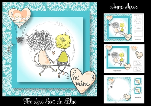The Love Seat In Blue