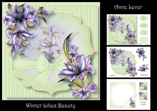 Winter Lilies Beauty