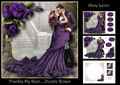 Frankly My Dear.....Purple Roses