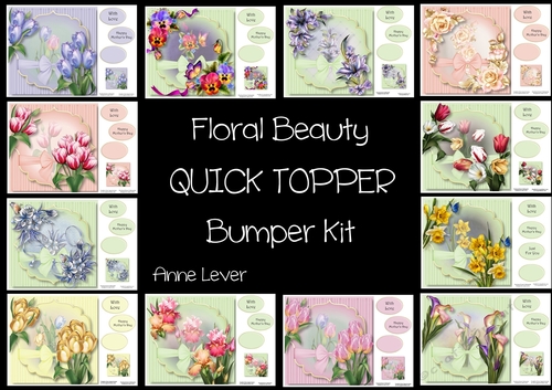 Floral Beauty Quick Topper Bumper Kit