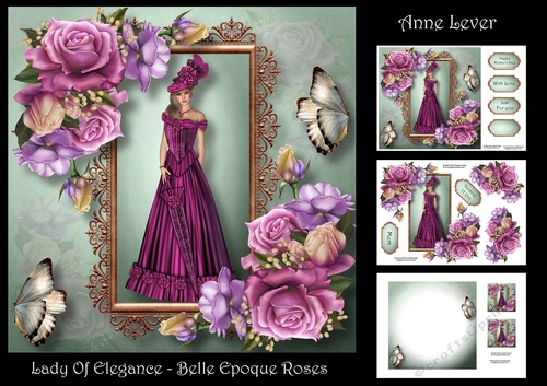 Lady Of Elegance - Belle Epoque Rose