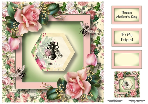 The Vintage Honey Bee - Drone 8x8