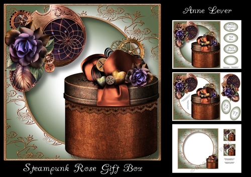 Steampunk Rose Gift Box