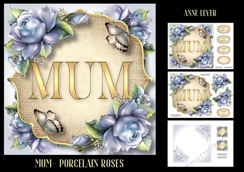 Mum - Porcelain Roses