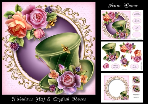 Fabulous Hat & English Roses