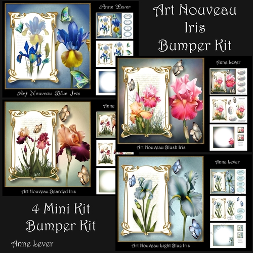 Art Nouveau Iris Bumper Kit