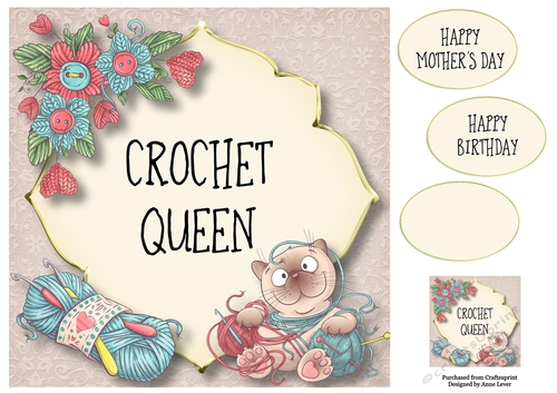 Crochet Queen 8x8