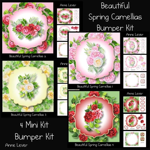 Beautiful Spring Camellias Bumper Kit