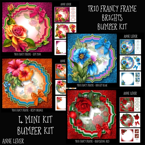 Trio Fancy Frame Brights Bumper Kit