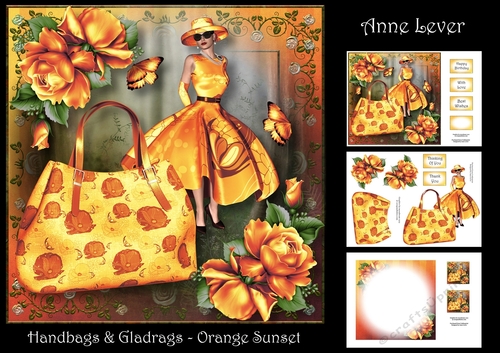 Handbags & Gladrags - Orange Sunset