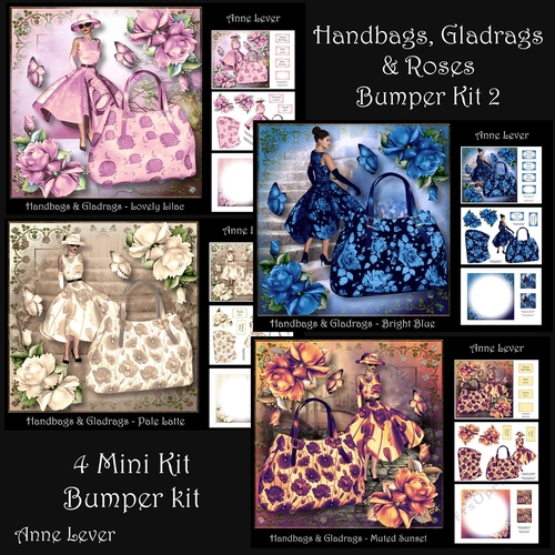Handbags, Gladrags & Roses Bumper Kit 2