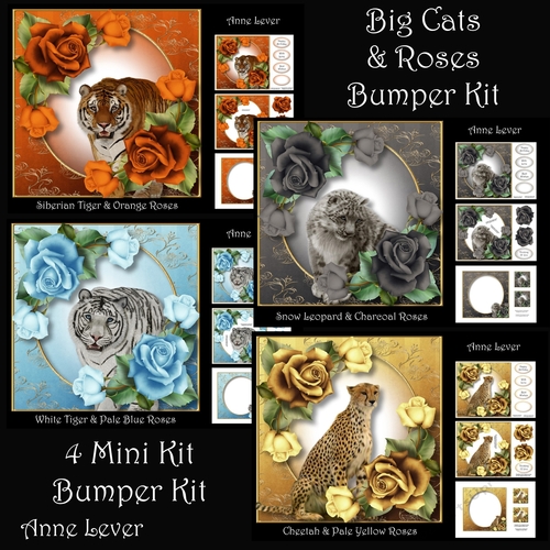 Big Cats & Roses bumper Kit