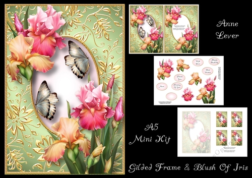 Gilded Frame & Blush Of Iris