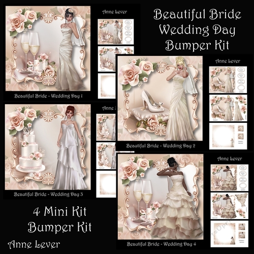 Beautiful Bride Wedding Day Bumper Kit
