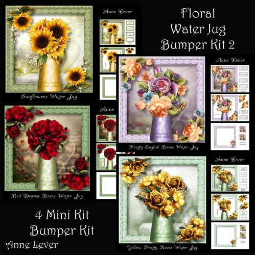 Floral Water Jug Bumper Kit 2