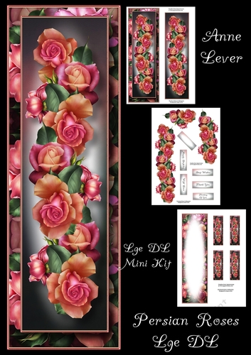Persian Roses Lge DL