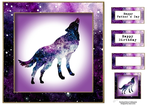 Male Purple Nebula Wolf 8x8