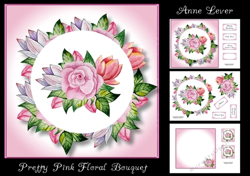 Pretty Pink Floral Bouquet