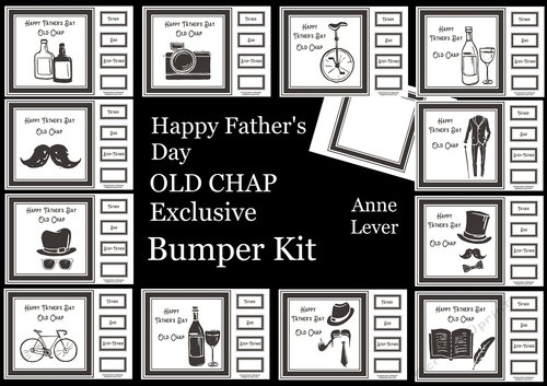Happy Fathers Day OLD CHAP Exclusive Bumper Kit
