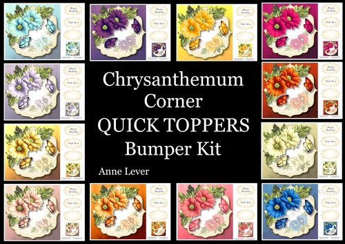 Chrysanthemum Corner QUICK TOPPER Bumper Kit