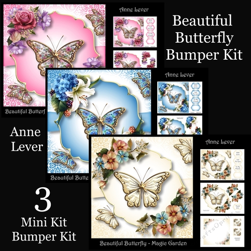 Beautiful Butterfly Bumper Kit