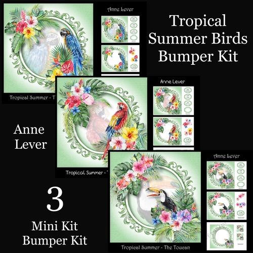 Tropical Summer Birds Bumper Kit