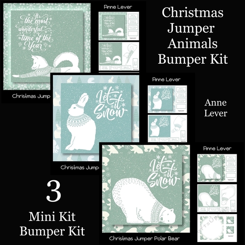 Christmas Jumper Animals Bumper Kit