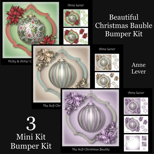 Beautiful Christmas Bauble Bumper Kit