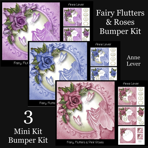 Fairy, Flutters & Roses Bumper Kit