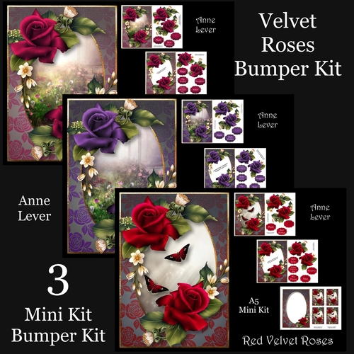 Velvet Roses Bumper Kit